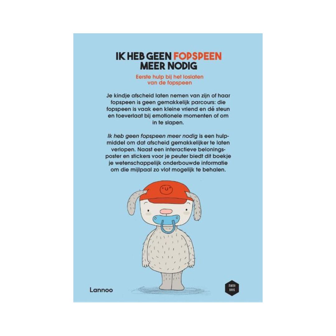 Ik heb geen fopspeen meer nodig - Boekbox