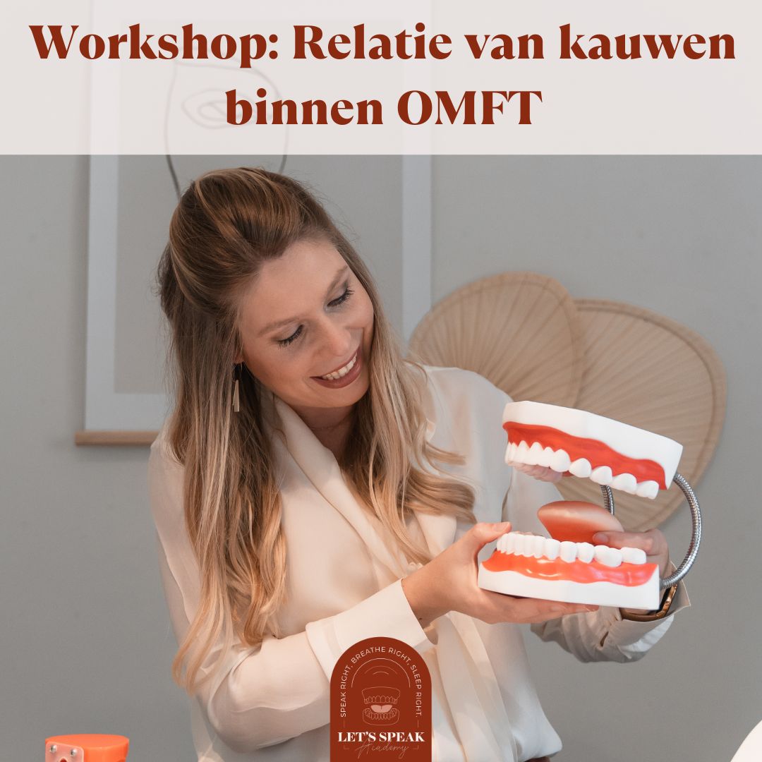 Specialisatie-cursus: Kauwen, bruxisme en TMJ binnen OMFT 12/05/2025