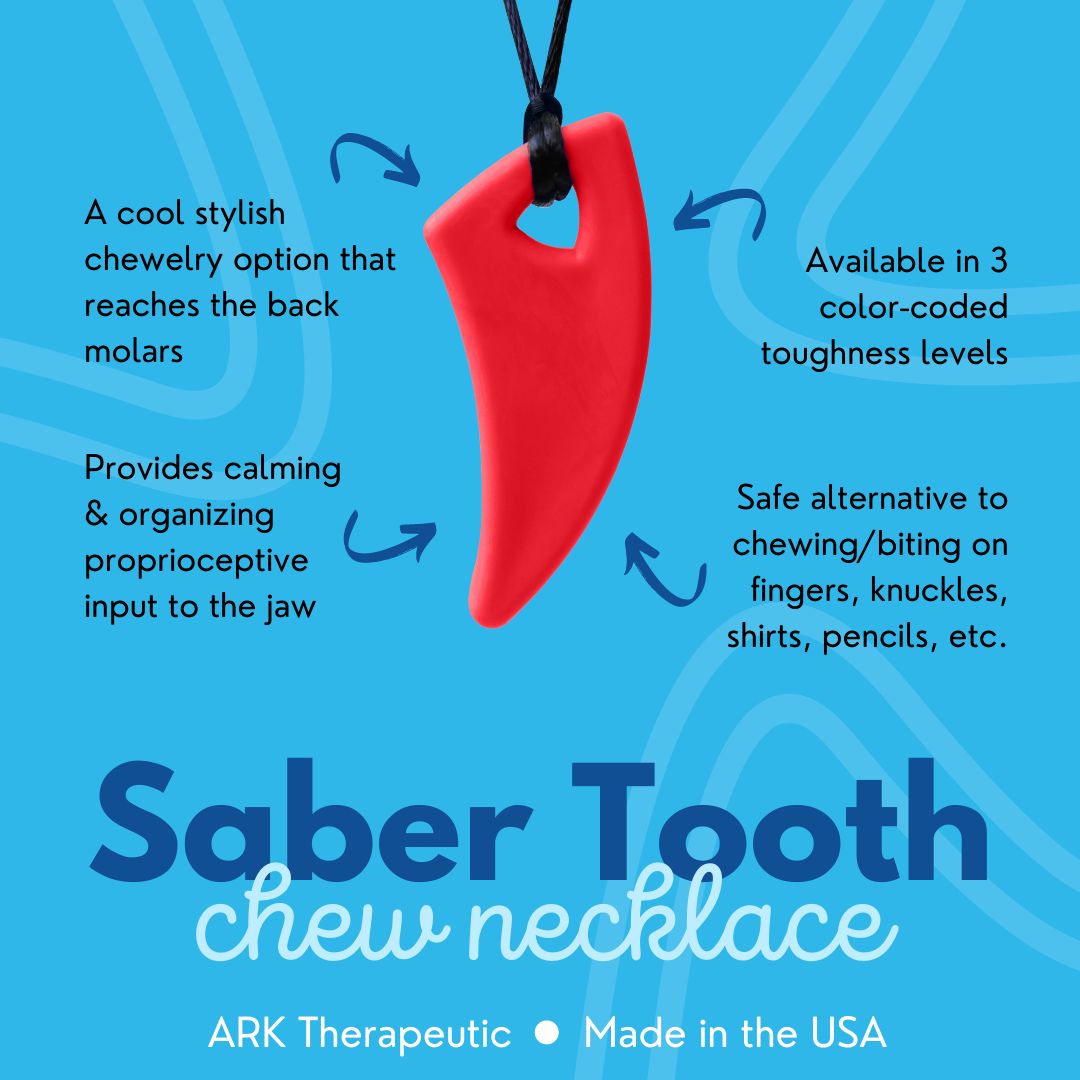 ARK Haaientand kauwketting - Saber Tooth Chew Necklace