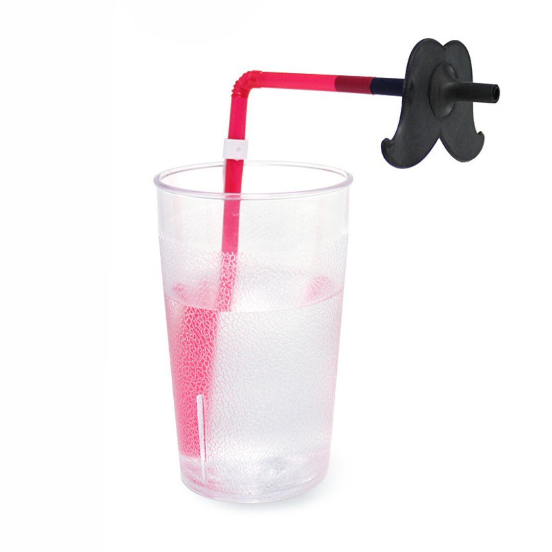 ARK - opzetstuk rietje - Mustache Straw Topper (1 Pack)