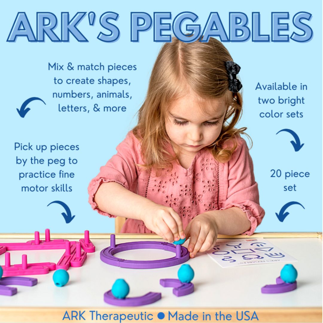 ARK Pegables™ Fine Motor Shapes