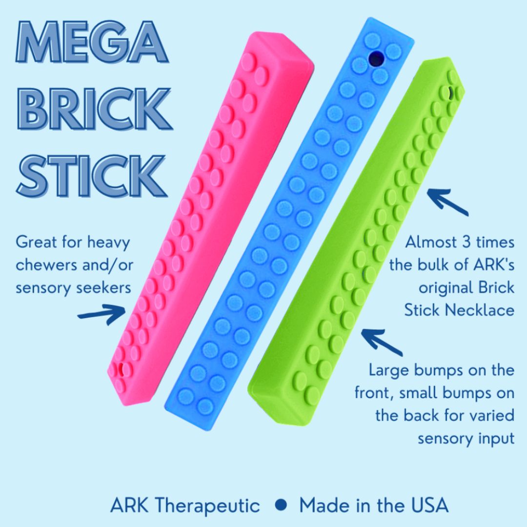 ARK's MEGA Brick Stick® Chew Logopedie materiaal