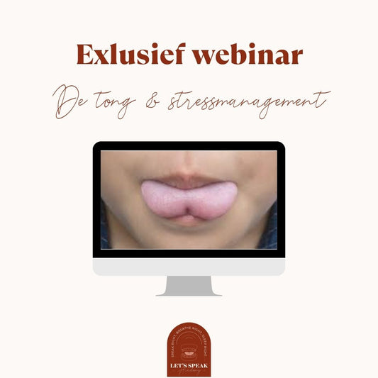 Webinar: De tong & stressmanagement -09/04/2025
