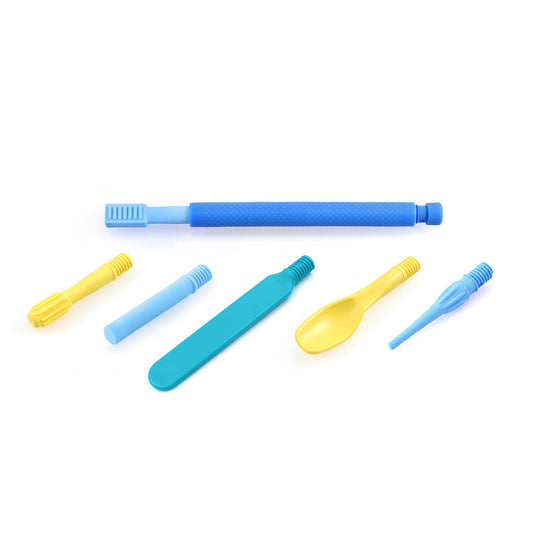 ARK Z-Vibe Reis Kit, 6 opzetstukken met doos - Travel Kit, 6 Tips (with case)