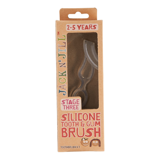 Jack N' Jill Silicone Tooth & Gum Brush kauwtandenborstel - stage 3