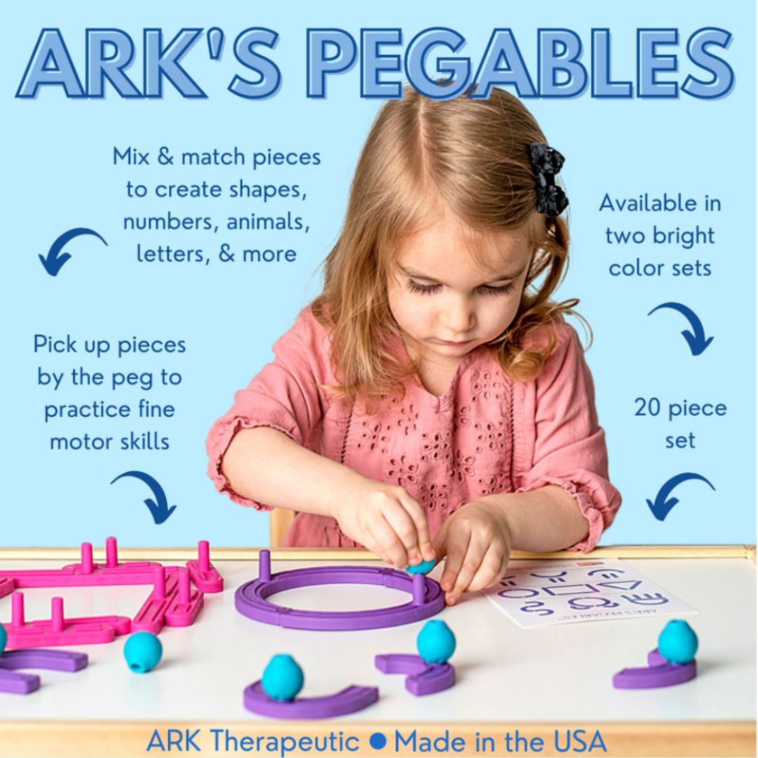 ARK's Pegables™ Fine Motor Shapes