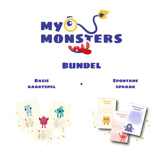 MyoMonsters spel: Bundel (Digitaal basis kaartspel + Spontane Spraak)